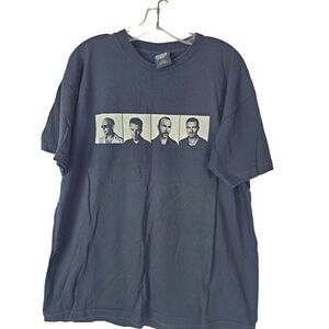 Vintage 1997 U2 Popmart World Tour Concert T-Shirt Black XL‎